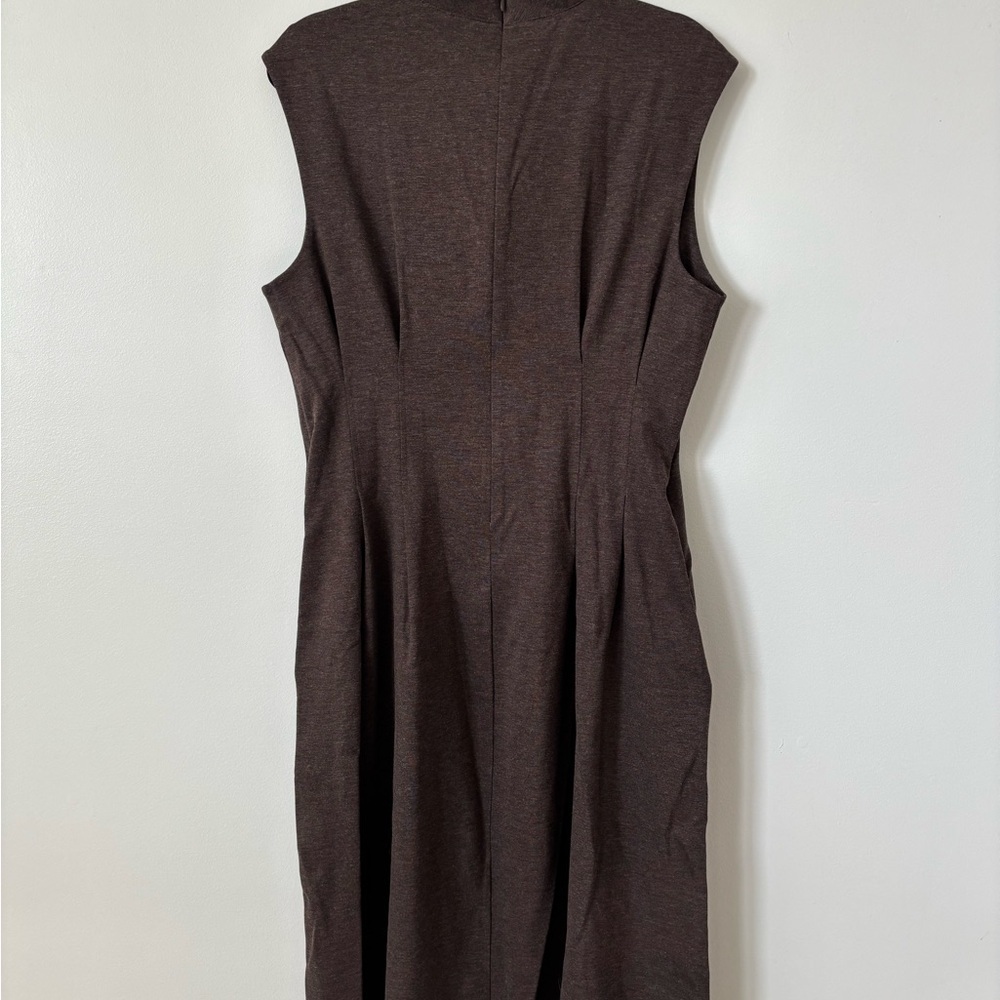 Women’s Banana Republic Rabia Ponte Midi Dress - Picture 3 of 4